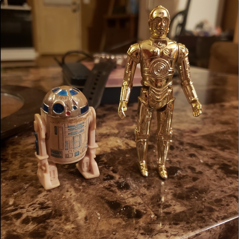 Vintage star wars action figures